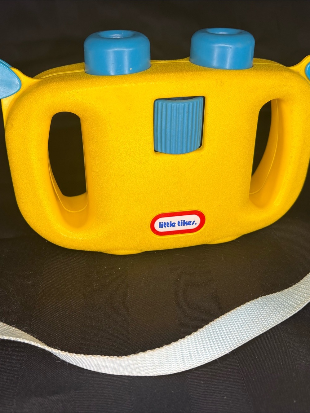 Little Tikes Yellow & Blue Kids vintage Binoculars Toy